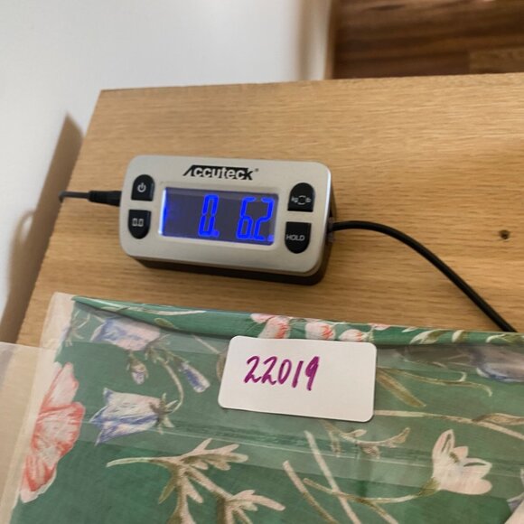 Anthropologie Mare Mare Top Womens L Green Floral Long Balloon Sleeves Tie Front - Picture 9 of 12